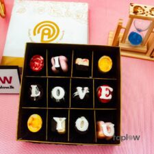 Love Letters Swiss Pralines Chocolate Collection 12 Pcs