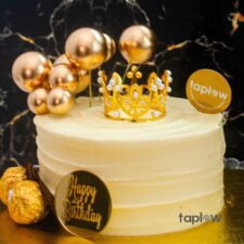 Golden Celebration Cake - 1 Kg