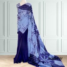 Elegant Unique Color Batik Saree