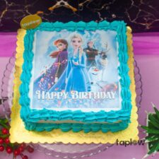 Frozen Edible Print Cake - 1 Kg