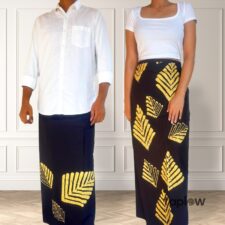 Tropical Love Wrap Couple Set