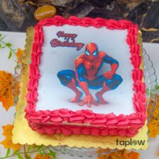 Spider-Man Edible Print Cake - 1 Kg