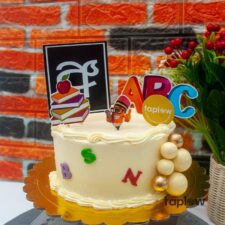 Alphabet Delight Cake - 1 Kg