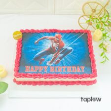 Spider Power – Edible Print Cake - 1.5 Kg