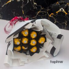 Love in Monochrome – Ferraro R ocher Bouquet