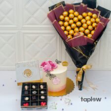 Pink Petal & Choco Delights Set