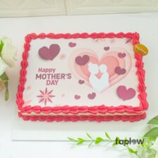 Our First Love – Edible Print Cake - 1.5 Kg