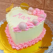 Heartfelt Pink Love Cake - 1 Kg