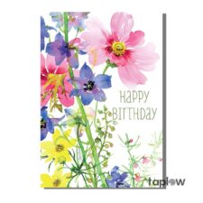 Blooming Wishes Greeting Card