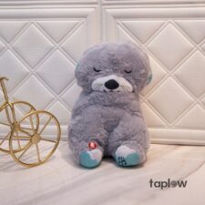 Breathing Teddy Bear - Gray