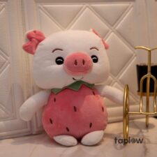 Strawberry Piggy Plush - Medium