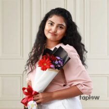 Crimson Whisper Bouquet