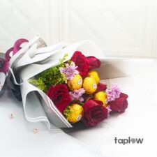 Rose & R ocher Splendor Bouquet