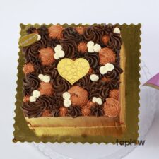 Choco Royale Square Celebration Cake - 1.5 Kg