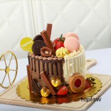 Double Joy Delight Celebration Cake- 1.3 Kg
