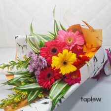 Blushing Meadow Blooms Bouquet