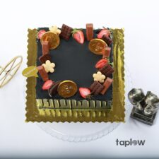 Black Gold Indulgence Cake- 1 Kg