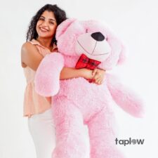 Pretty Pink Snuggle Bear