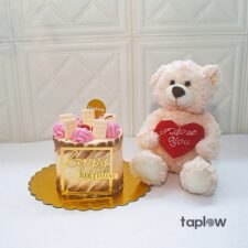 Teddy Love & Pink Kisses Box