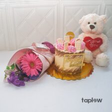 Pink Blossom Cuddle Set