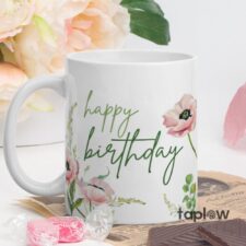 Birthday Blooms Mug