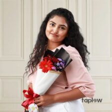 Crimson Whisper Bouquet