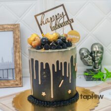 Elegant Drip Tower Cake - 1.5 Kg
