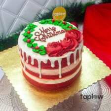 Crimson Noel  Christmas Cake - 1 Kg