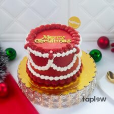 Christmas Red Frost Cake- 1 Kg