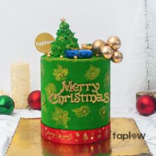 Golden Evergreen Charm Cake - 1.5 Kg