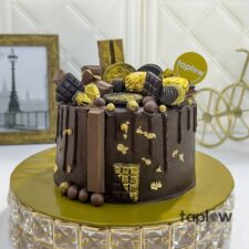 Chocolate Billionaire Cake - 1.3 Kg