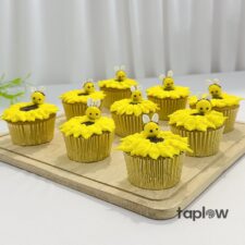 Bee Happy Cupcakes – 12 pcs