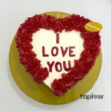 Forever Yours Heart Cake - 1 Kg